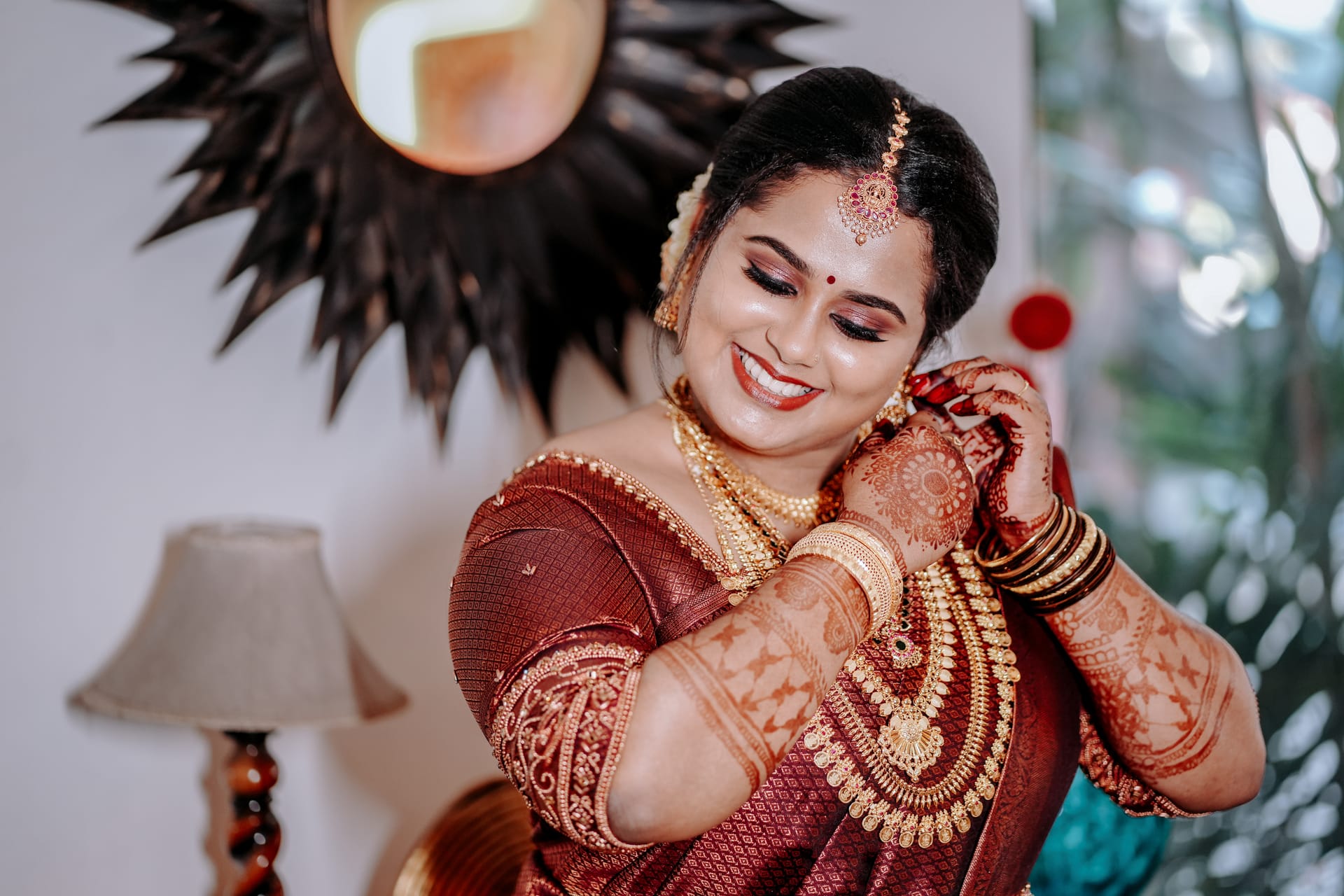 Bridal makeover & wedding makeup at Zelenz Unisex Saloon